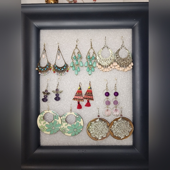 Earring Display Frame Lot - Picture 8 of 8